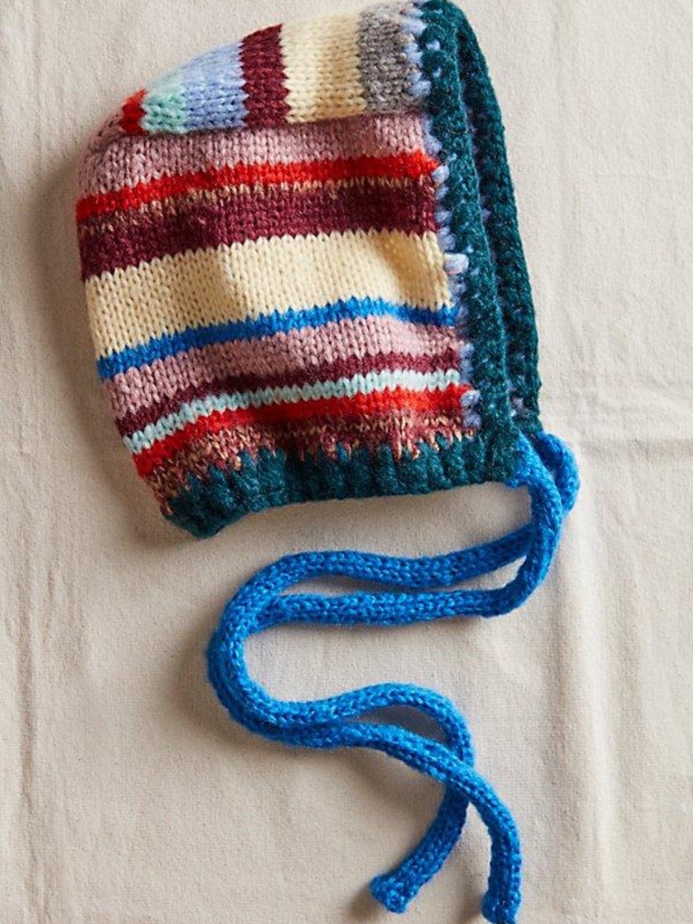 Free People Evie Multi Stripe Bonnet | NWT - Picture 2 of 8